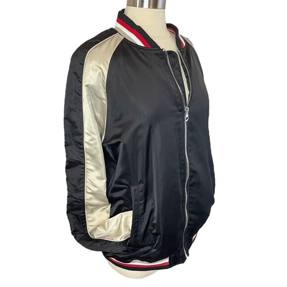 ZARA Men’s (Unisex) Satin Bomber Jacket, XL - Picture 4 of 7